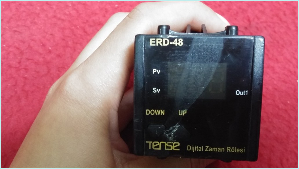 TENSE ERD-48 DİJİTAL ZAMAN RÖLESİ