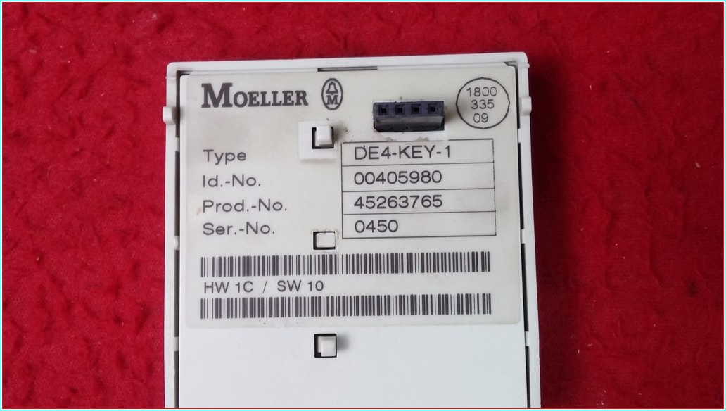 MOELLER DE4-KEY-1 SIFIR KEYPAD