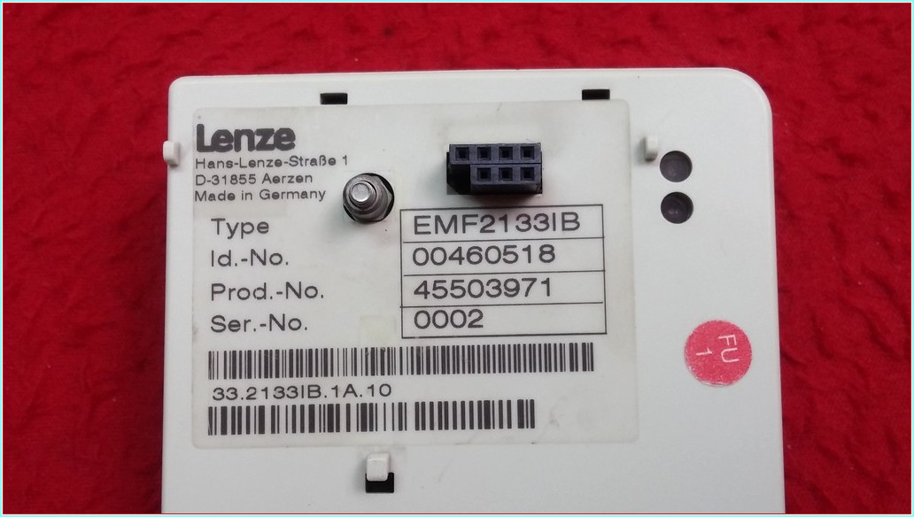 LENZE EMF2133IB PROFIBUS-DP KEYPAD PANEL