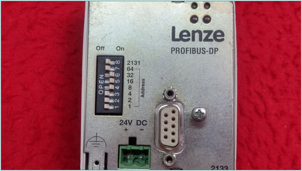 LENZE EMF2133IB PROFIBUS-DP KEYPAD PANEL