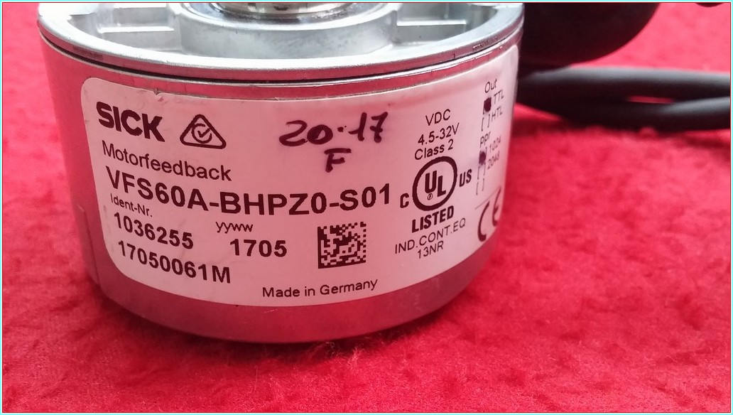 SICK VFS60A-BHPZ0-S01 1024 PPR ENCODER