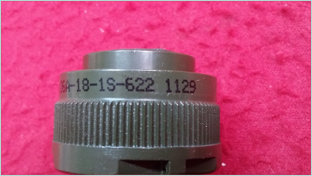 AMPHENOL MS3106A-18-1S-622 1129 SIFIR KUTULU KONNEKTÖR