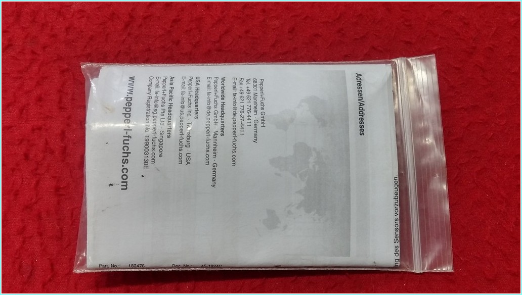 PEPPERL FUCHS ML6-8-H-80-RT/59/95/136 SIFIR KUTULU FOTOELEKTRİK SENSÖRÜ