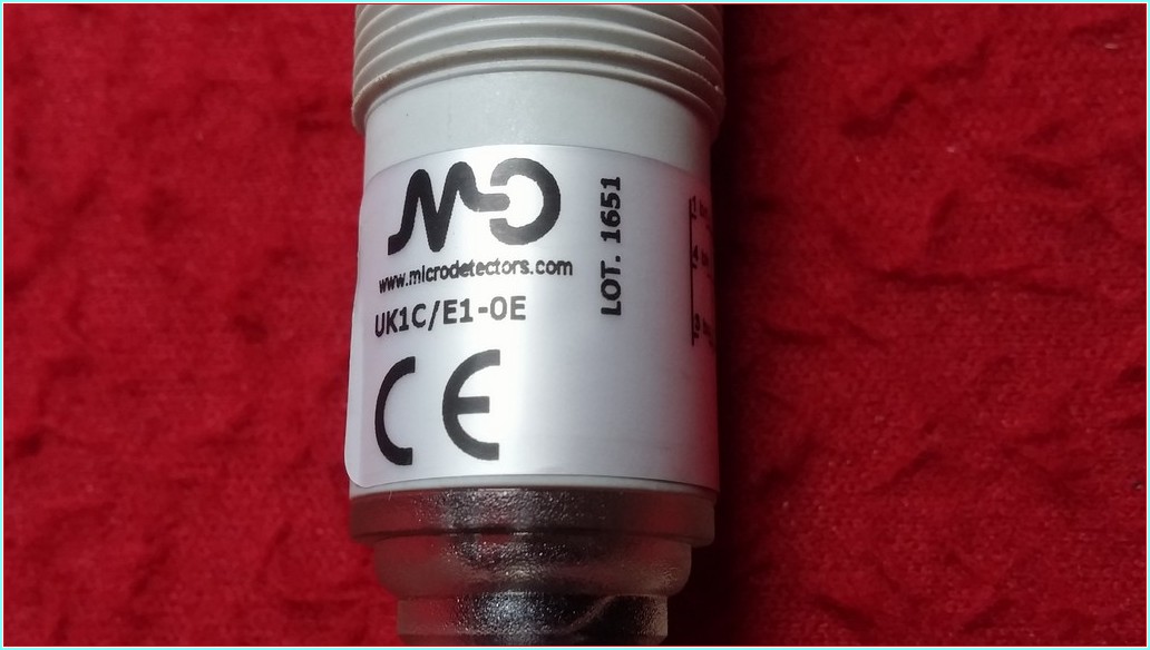 MICRO DETECTORS UK1C/E1-0E SIFIR ULTRASONİK YAKINLIK SENSÖRÜ