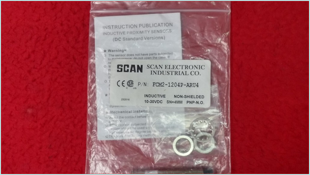 SCAN FCM2-1204P-ARU4 SIFIR KUTULU ENDÜKTİF SENSÖR