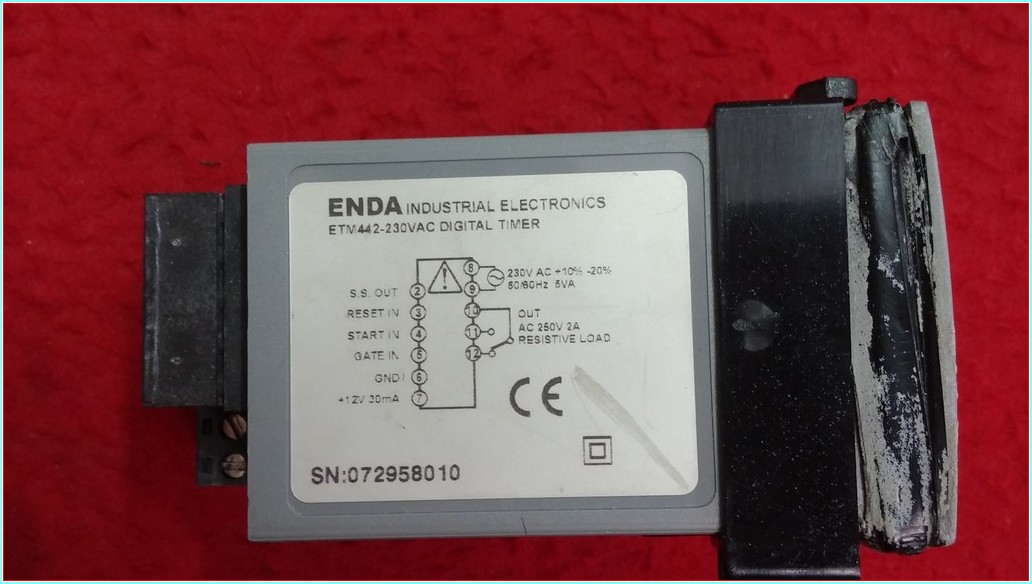 ENDA ETM442-230VAC ETM442 DİJİTAL ZAMAN RÖLESİ