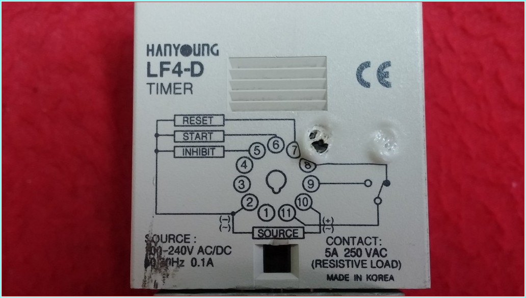 HANYOUNG LF4-D 100-240VAC DİJİTAL ZAMAN RÖLESİ