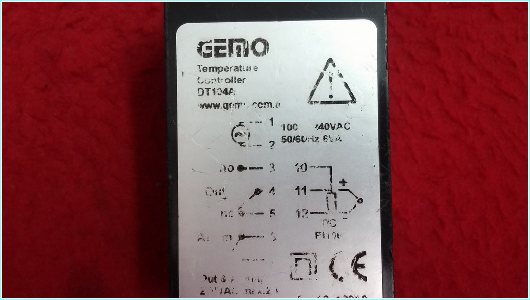 GEMO DT104A ISI KONTROL CİHAZI