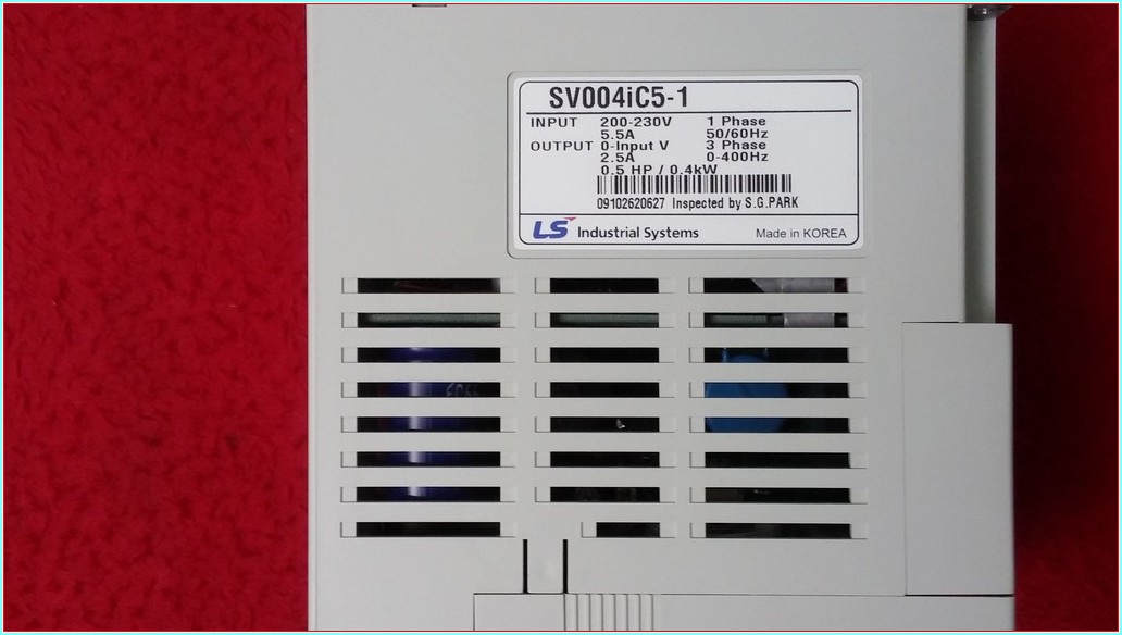 LS SV004İC5-1 0,4 KW SÜRÜCÜ 0,40KW INVERTER