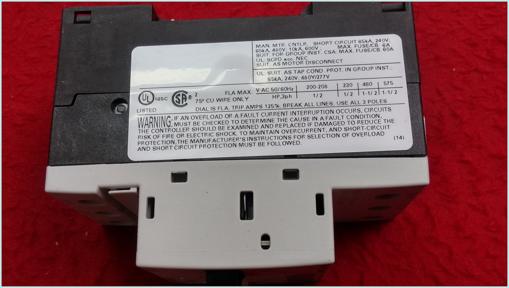 SIEMENS 3RV1011-1BA10 