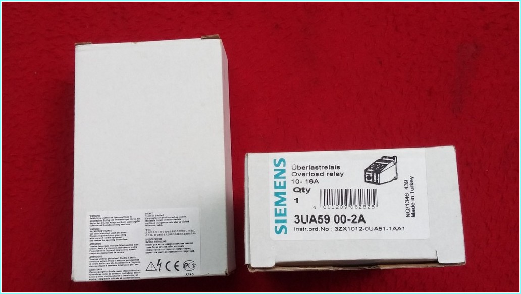 SIEMENS 3UA59 00-2A 10-16A SIFIR KUTULU MOTOR KORUMA