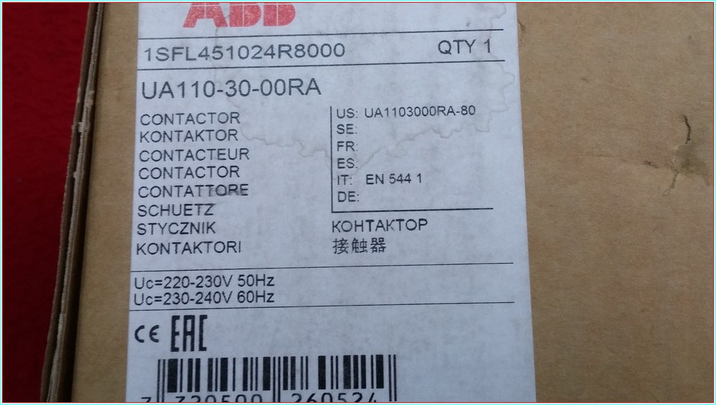 ABB 1SFL451024R8000 UA110-30-00RA UA110 UA110-30 UA110-30-00 RA