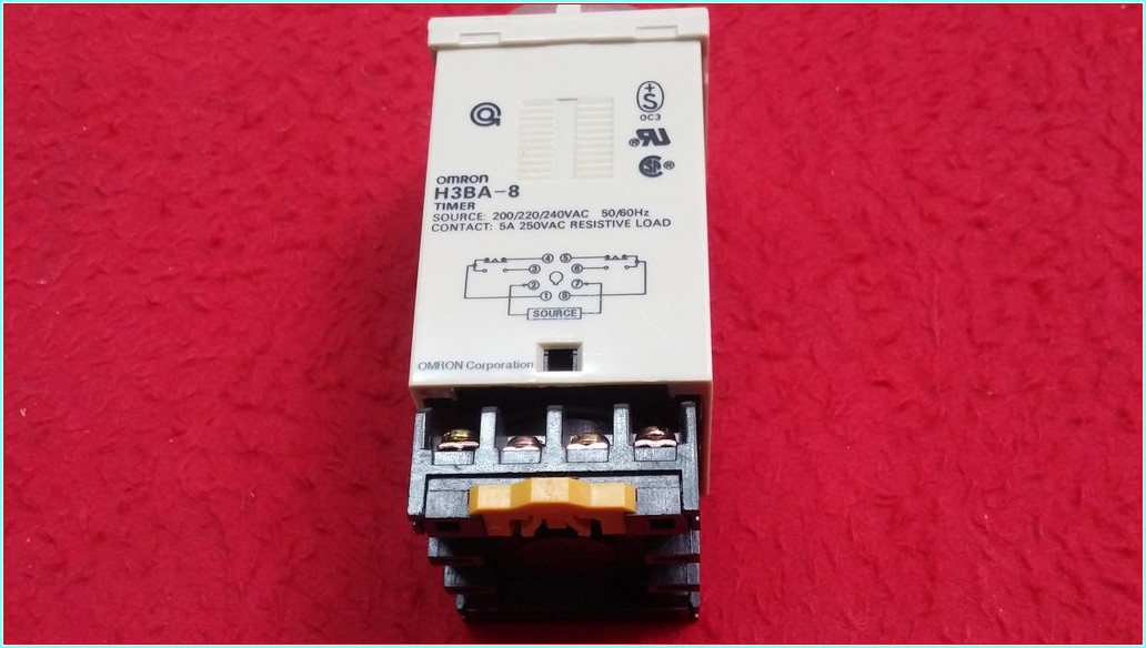 OMRON H3BA-8 ÇOK İŞLEVLİ ANALOG ZAMANLAYICI