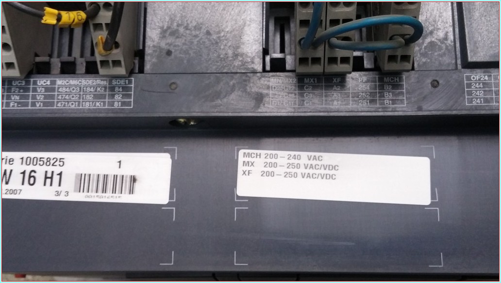 MERLİN GERİN NW16 H1 MASTERPACT MİCROLOGİC 2,0 A 1600A TMŞ