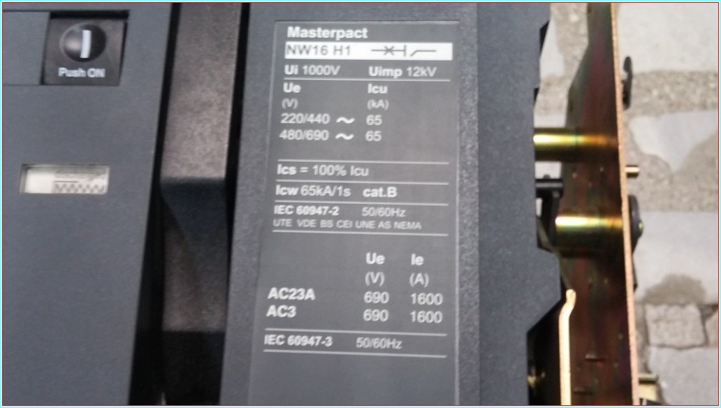 MERLİN GERİN NW16 H1 MASTERPACT MİCROLOGİC 2,0 A 1600A TMŞ