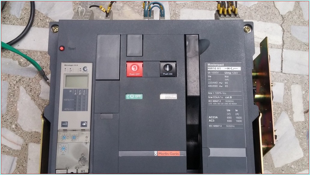 MERLİN GERİN NW16 H1 MASTERPACT MİCROLOGİC 2,0 A 1600A TMŞ