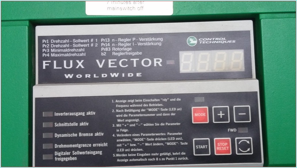 CONTROL TECHNIQUES V1850RL 18,5 KW SÜRÜCÜ