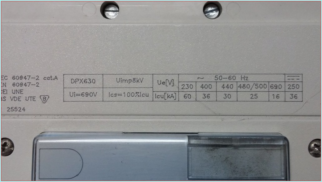 LEGRAND DPX630 630A TMŞ