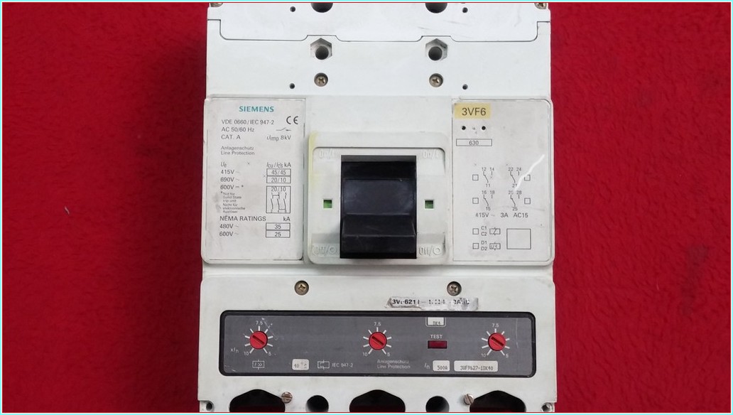SIEMENS 3VF6 630A TMŞ