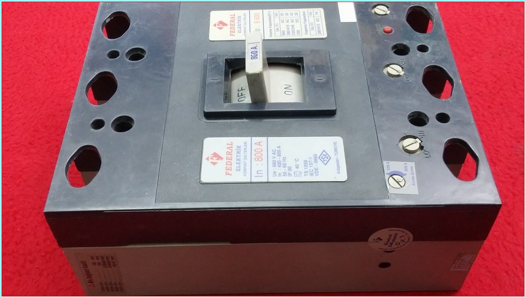 FEDERAL S 630 S630 800A TMŞ 800 AMPER