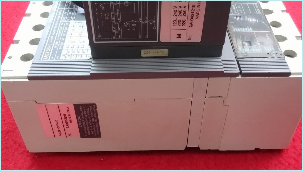 ABB SACE S5N 400A AA00451896 AA00431219  MOTORLU TMŞ