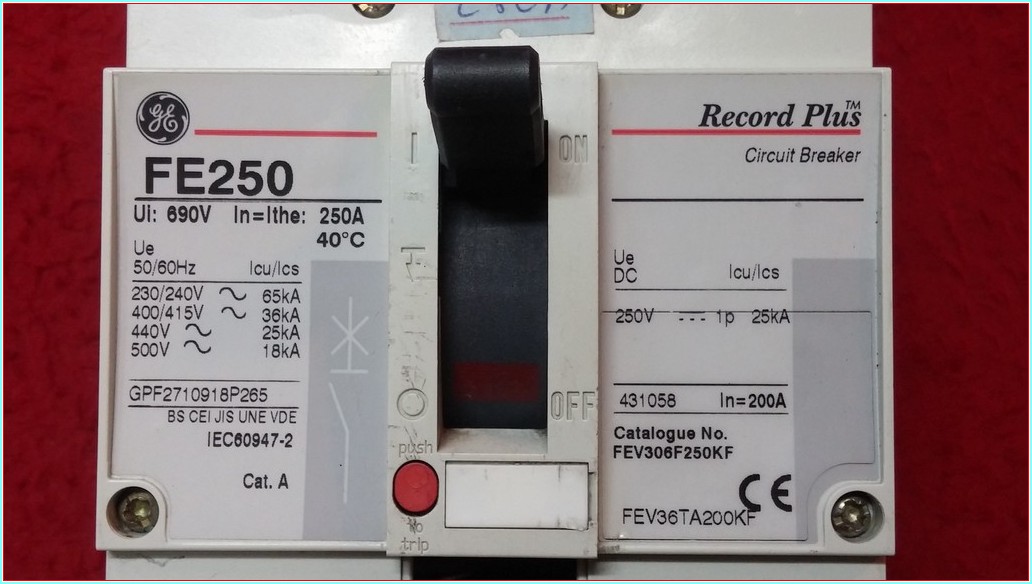 GE FE250 250A TMŞ