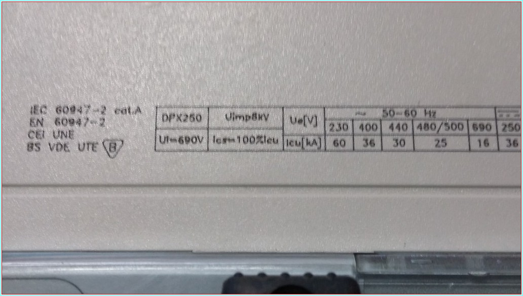 LEGRAND DPX250 250A TMŞ