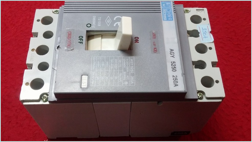 ESEM AGY 5250 250A TMŞ 250 AMPER DEVRE KESİCİ ŞALTER