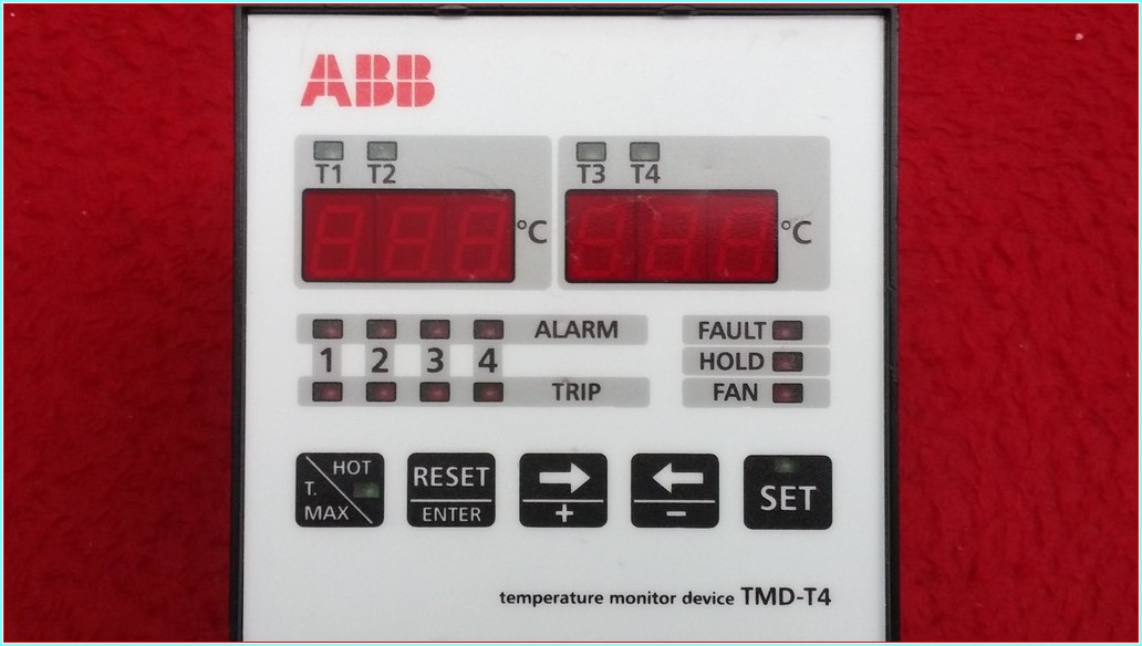 ABB TMD-T4 TEMPERATURE MONİTOR DEVİCE ISI KONTROL CİHAZI