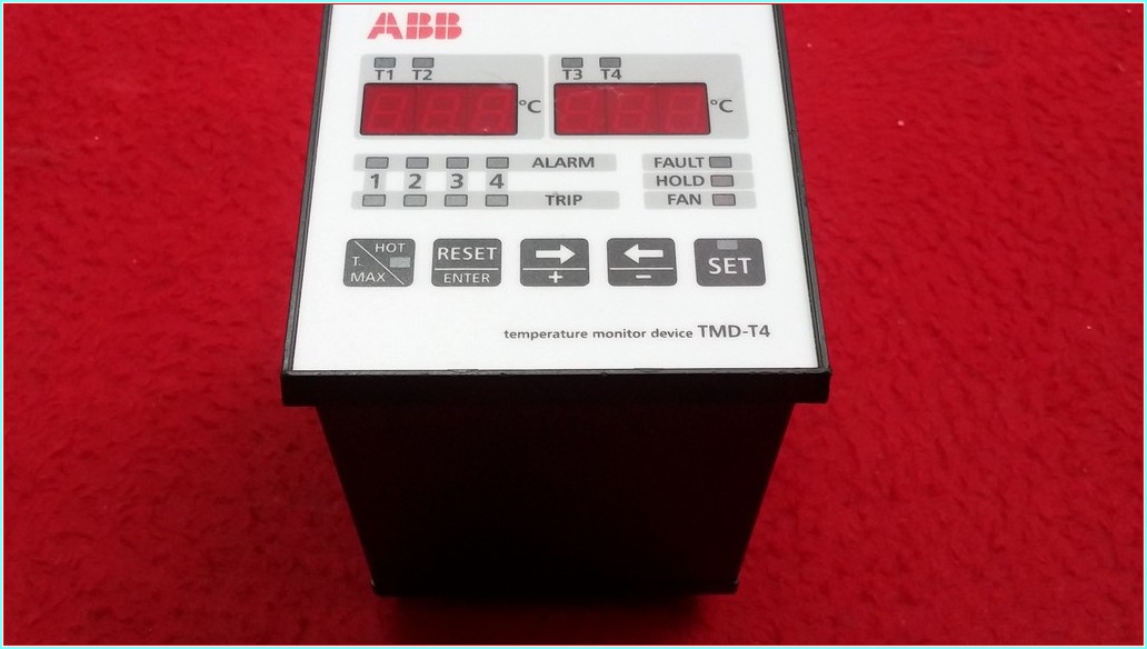 ABB TMD-T4 TEMPERATURE MONİTOR DEVİCE ISI KONTROL CİHAZI