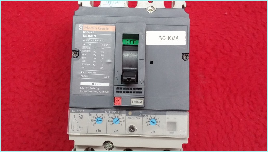 MERLİN GERİN NS160N 160A TMŞ 160 AMPER DEVRE KESİCİ ŞALTER