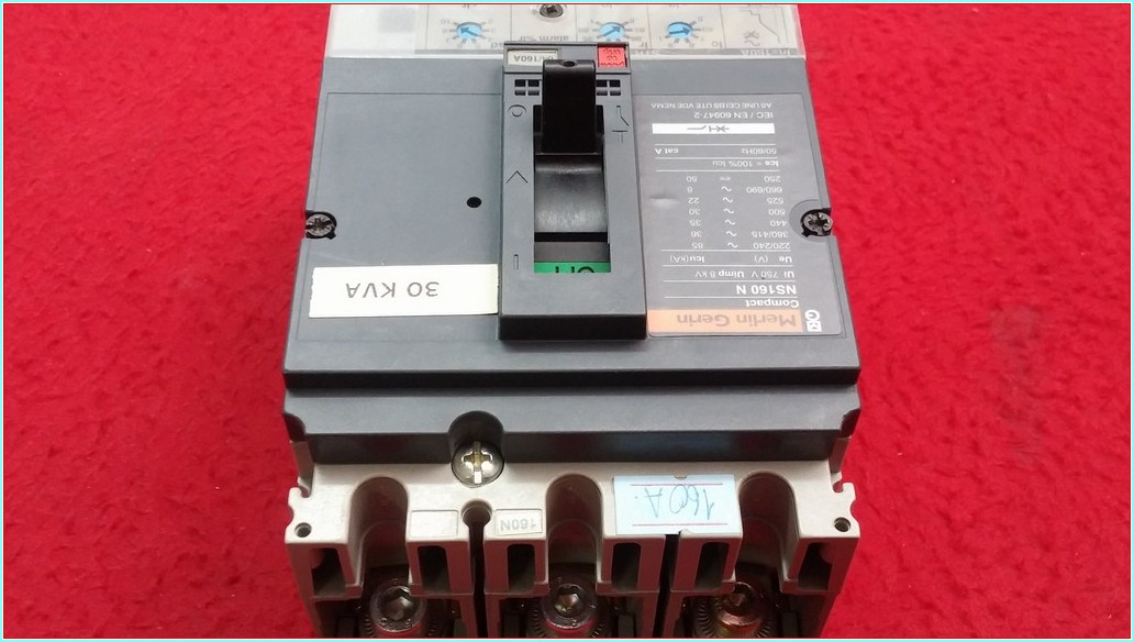 MERLİN GERİN NS160N 160A TMŞ 160 AMPER DEVRE KESİCİ ŞALTER