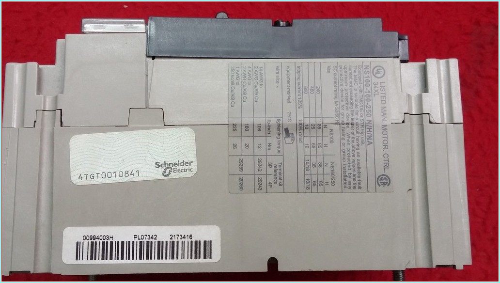 MERLİN GERİN NS160N 160A TMŞ 160 AMPER DEVRE KESİCİ ŞALTER