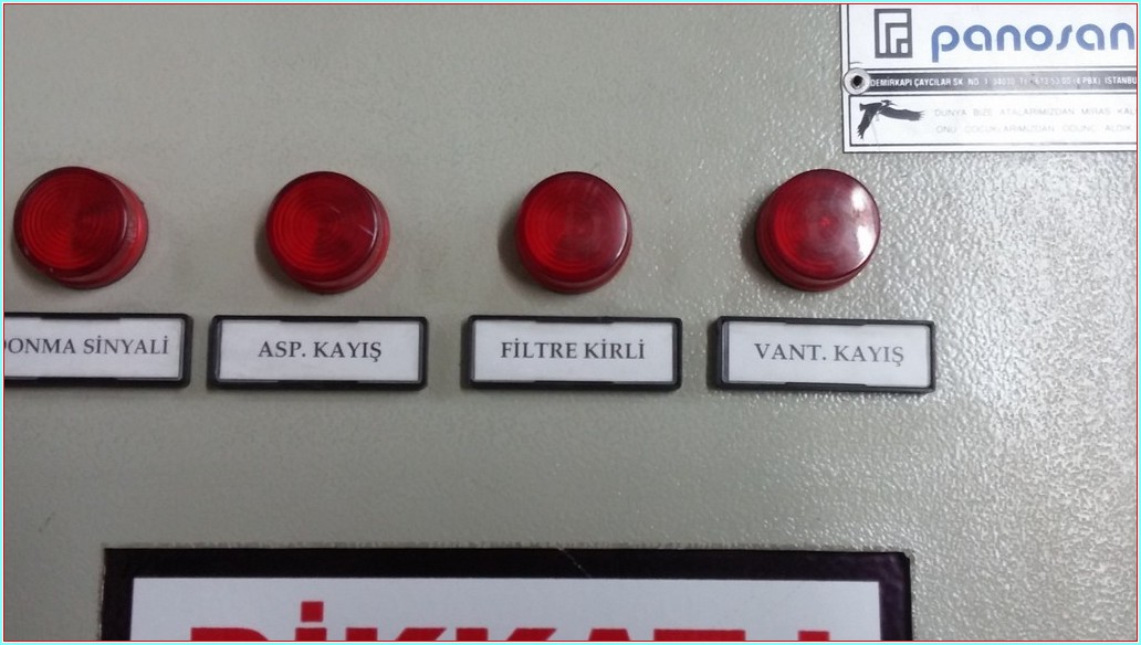 PANOSAN KLİMA SANTRALİ OTOMASYON PANOSU SIFIR