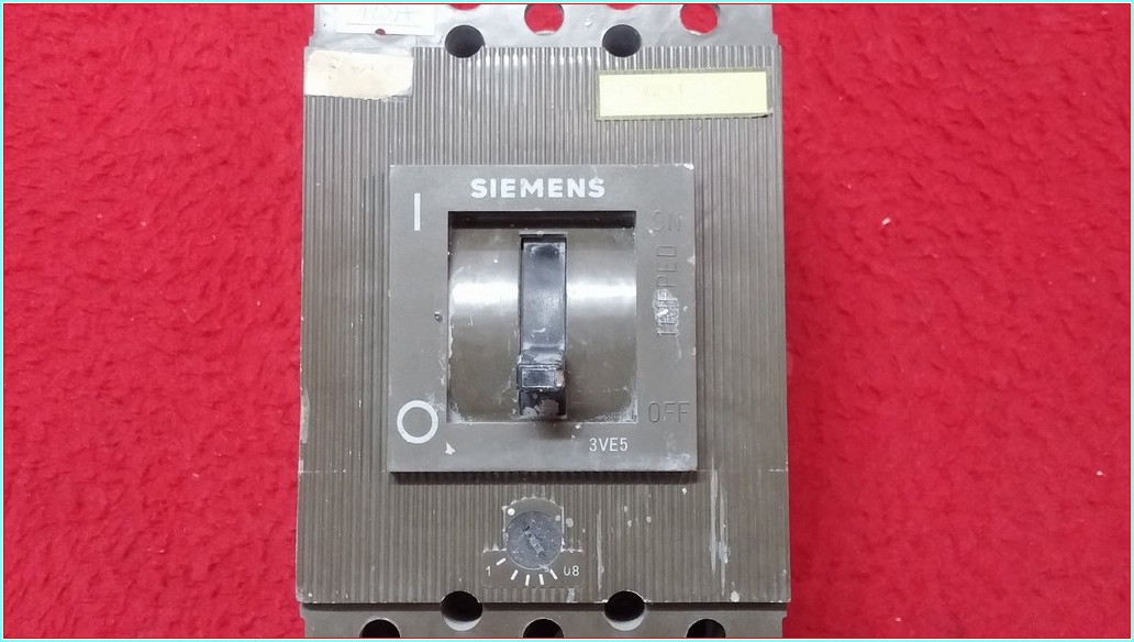 SIEMENS 3VE5 125A TMŞ 125 AMPER DEVRE KESİCİ ŞALTER