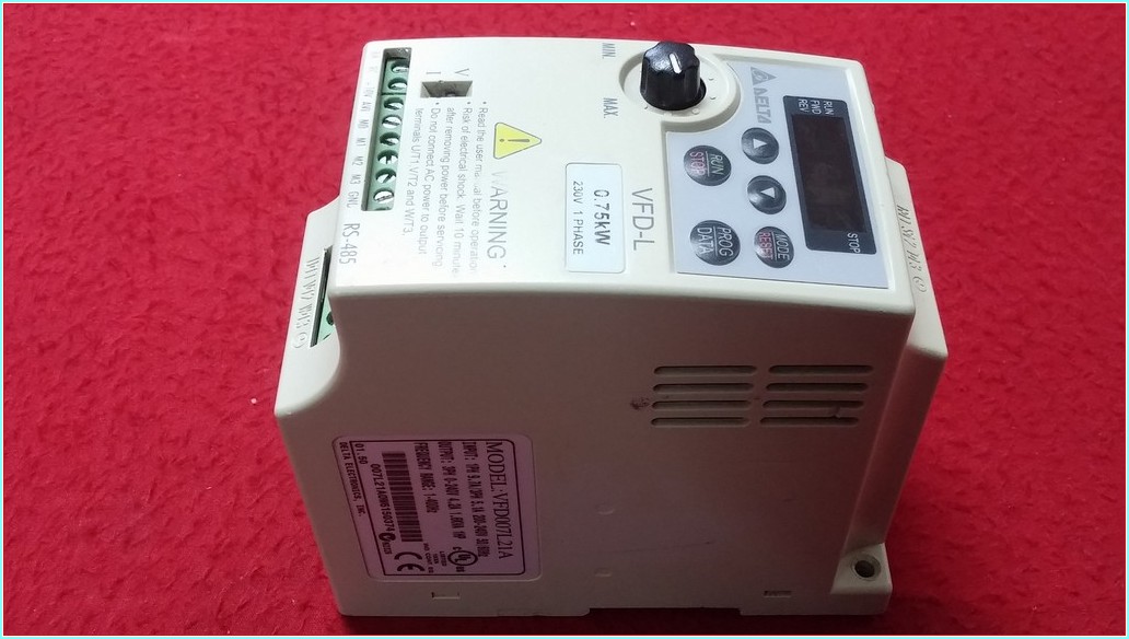DELTA VFD-L VFD007L21A 0,75 KW 230V SÜRÜCÜ