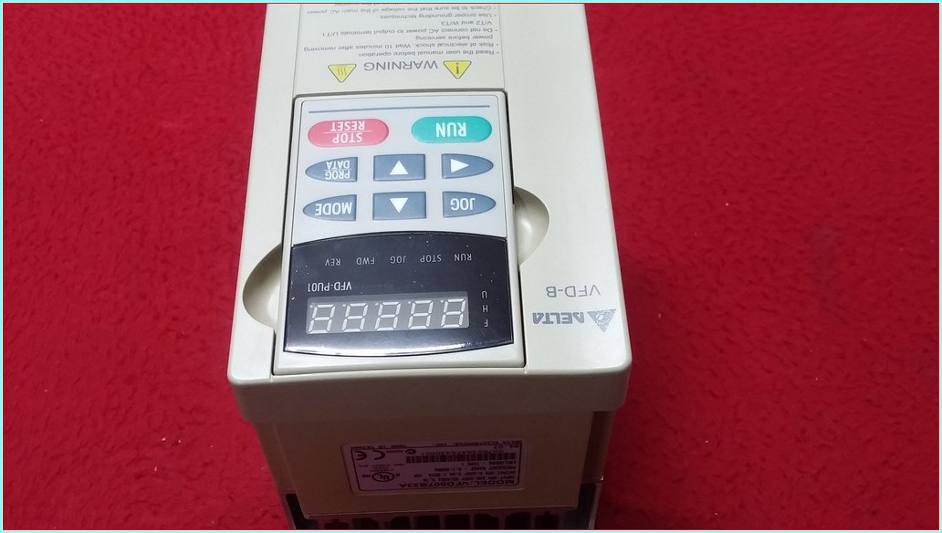 DELTA VFD-B VFD007B23A 0,75 KW 230V SÜRÜCÜ