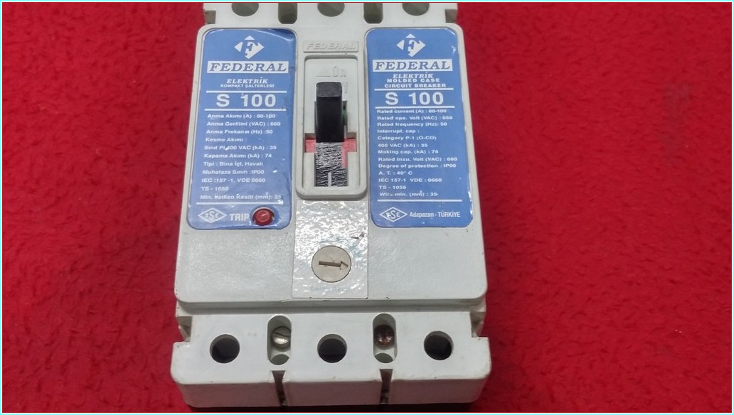 FEDERAL S100 100A TMŞ F21 100A TMŞ