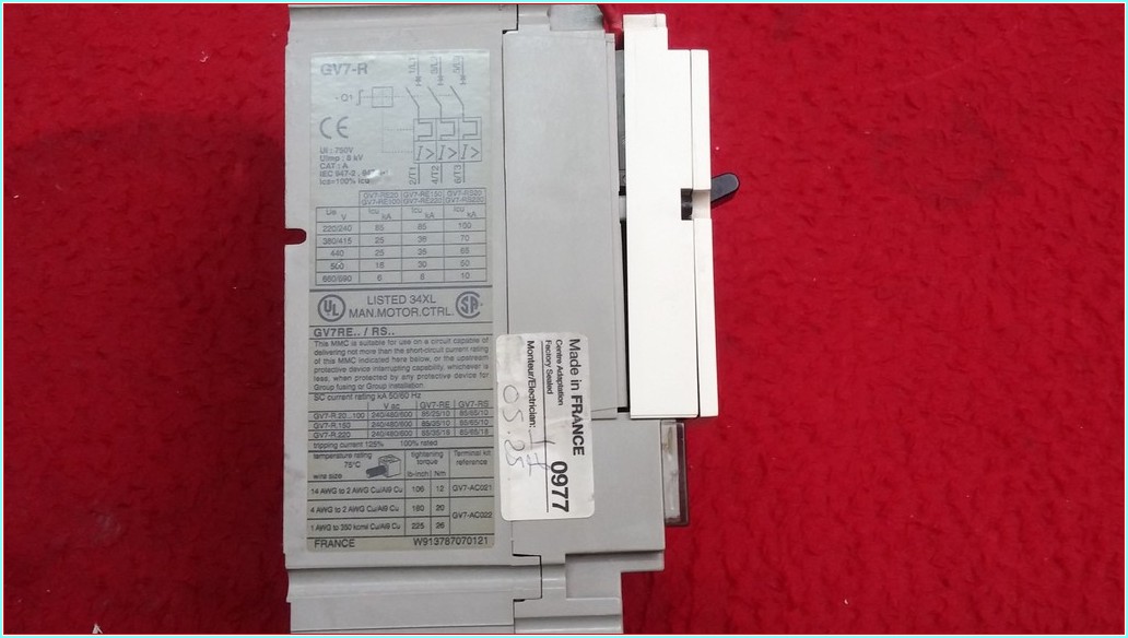 TELEMECANİQUE GV7-RE100 100A TMŞ
