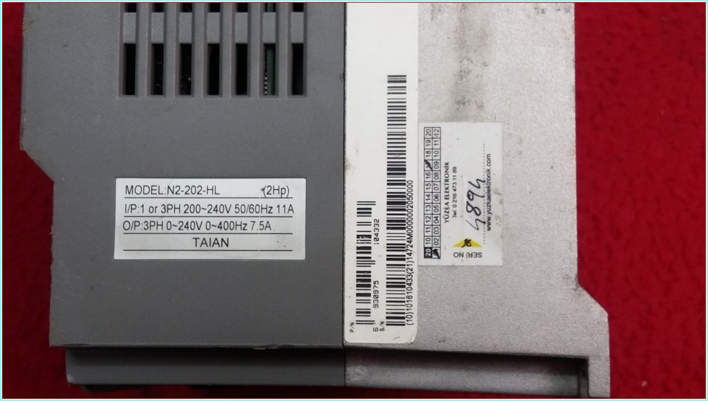TAIAN N2-202-HL T-VERTER 1,5 KW SÜRÜCÜ