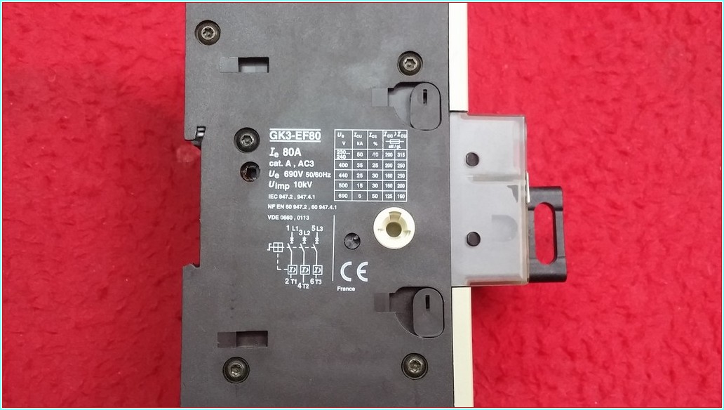 TELEMECANİQUE GK3-EF80 80A ŞARTEL TİPİ MOTOR KORUMA