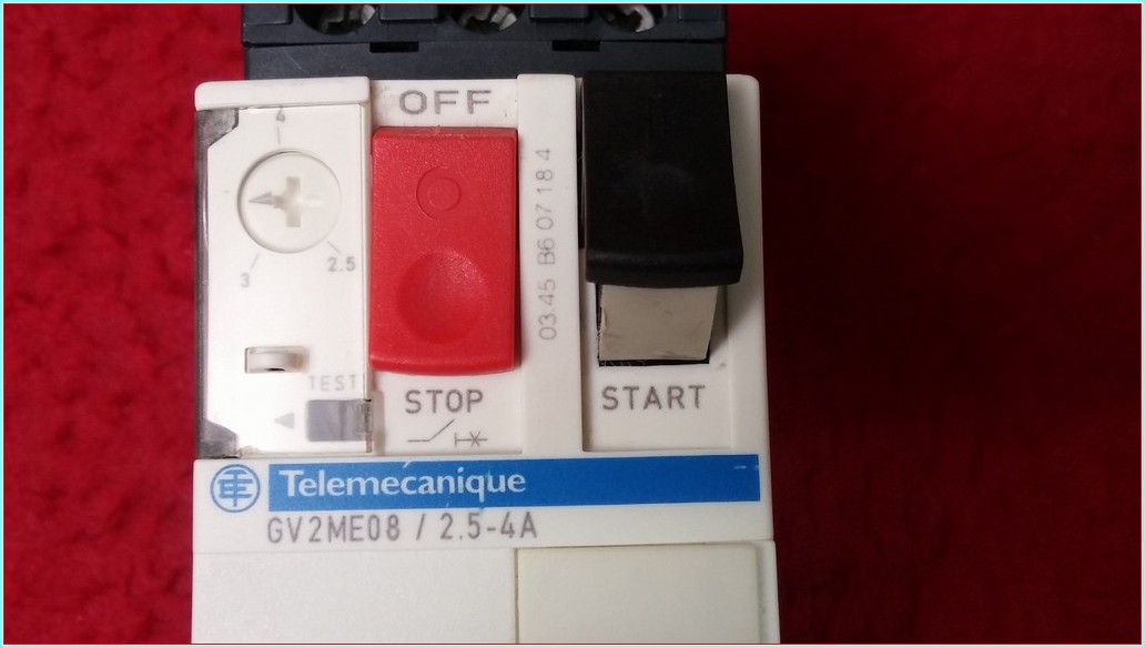 TELEMECANİQUE GV2ME08 2,5-4A MOTOR KORUMA ŞARTEL