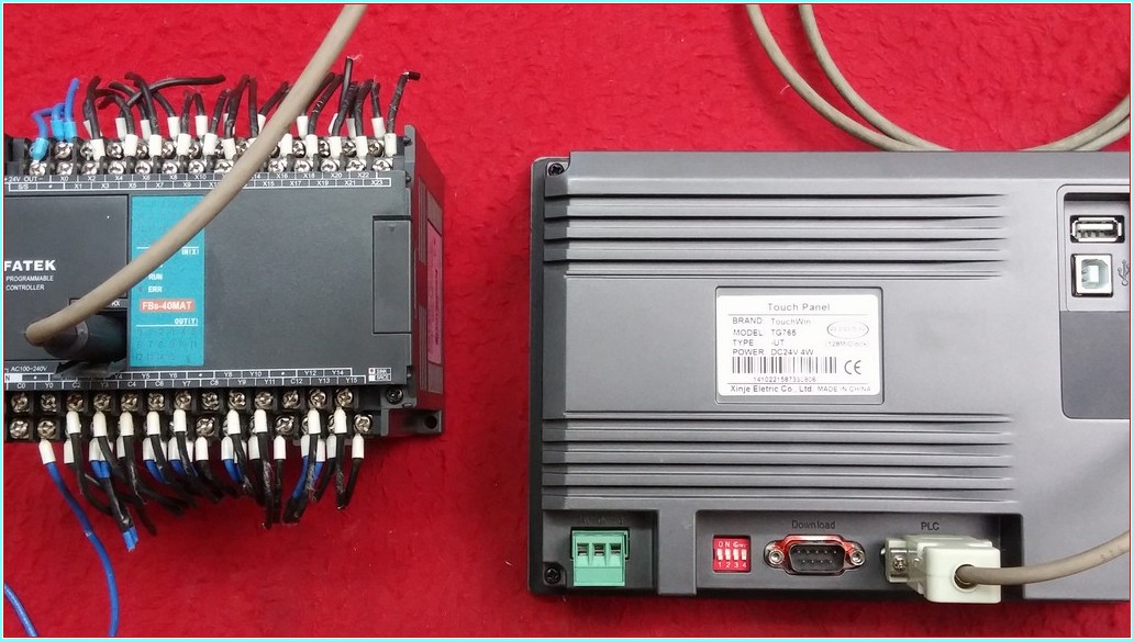 TOUCHWİN TG765 DOKUNMATİK EKRANLI OPERATÖR PANEL