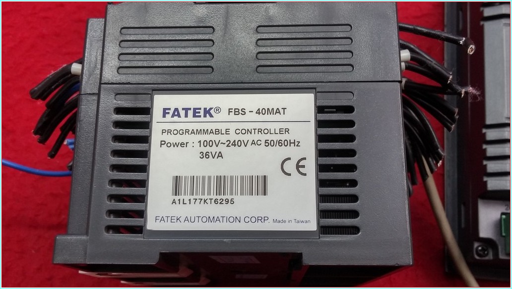 FATEK FBS-40MAT PLC VE TOUCHWİN TG765 DOKUNMATİK OPERATÖR PANEL TAKIM