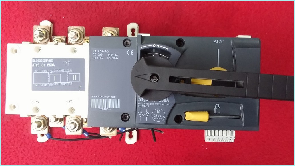 SOCOMEC ATYS 3S 250A 250A MOTORLU TRANSFER