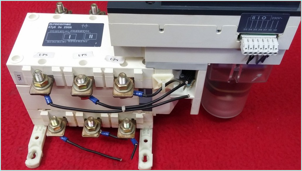 SOCOMEC ATYS 3S 250A 250A MOTORLU TRANSFER
