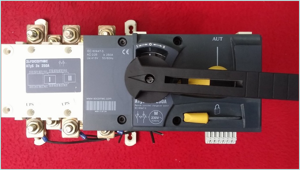 SOCOMEC ATYS 3S 250A 250A MOTORLU TRANSFER