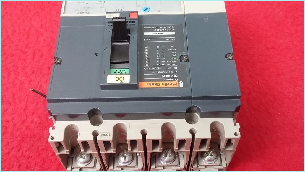 MERLİN GERİN NS100 N 32-40A 4 KUTUPLU TMŞ