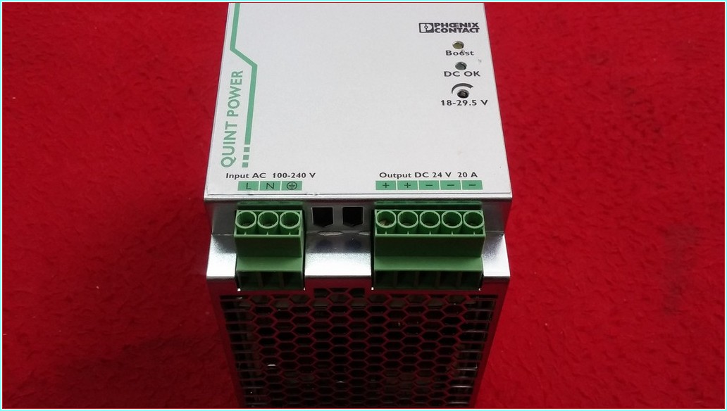 PHOENIX CONTACT QUINT-PS/1AC/24DC/20 2866776 24V 20A GÜÇ KAYNAĞI