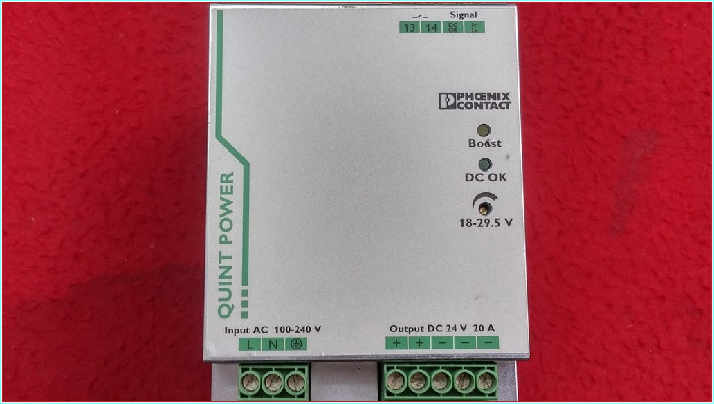 PHOENIX CONTACT QUINT-PS/1AC/24DC/20 2866776 24V 20A GÜÇ KAYNAĞI